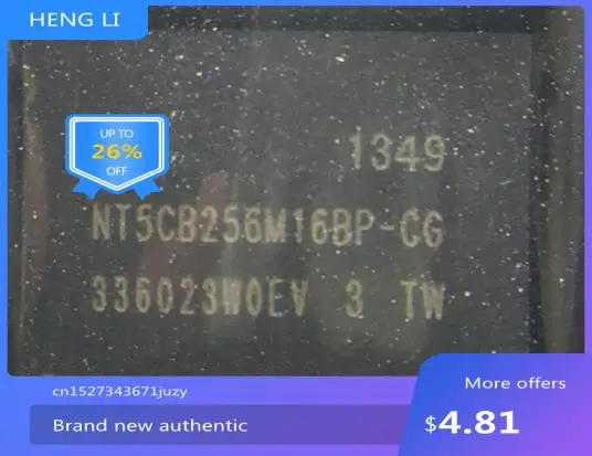 

100% новый NT5CB256M16BP-CG