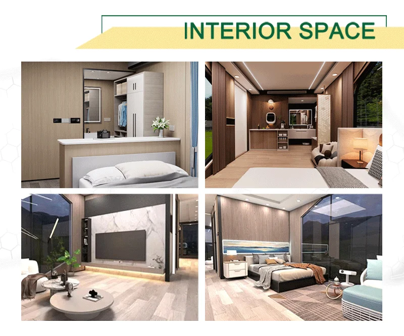 Modern Container Prefab Casa Modular Prefabricated House for Villa or Apartment for Sale