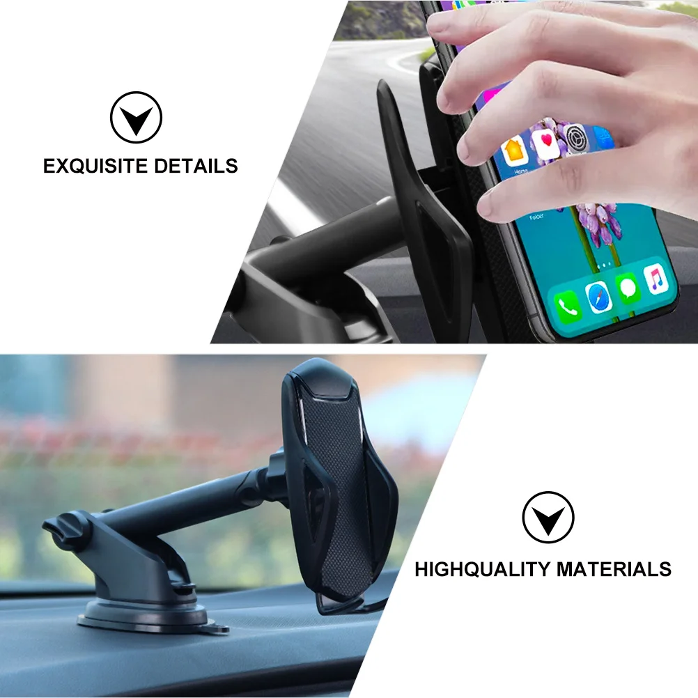 

Car Phone Stand Universal Mobile Holder For Dashboard Windshield Vent Mount Adjustable Vehicle Sucker Bracket For Gps Navigation