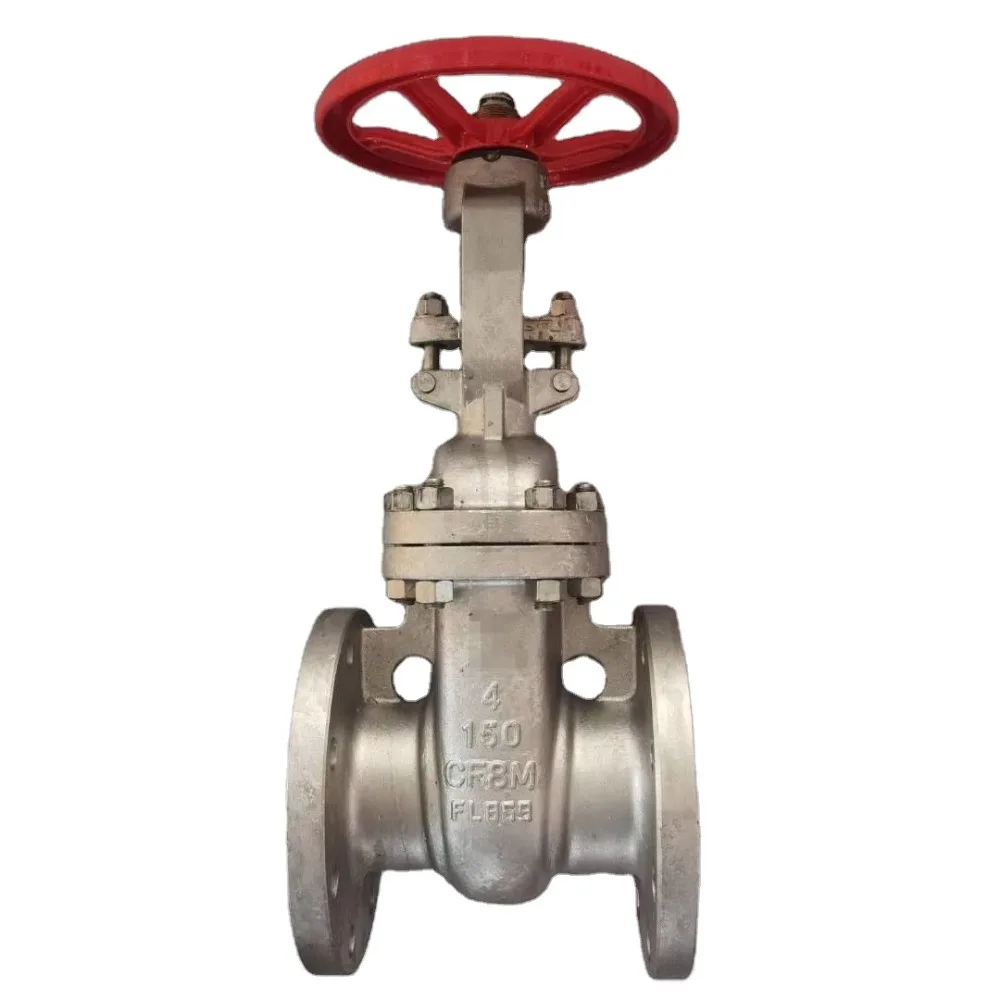 Vietnam region JIS Flange type stainless steel SCS13 10K gate valve