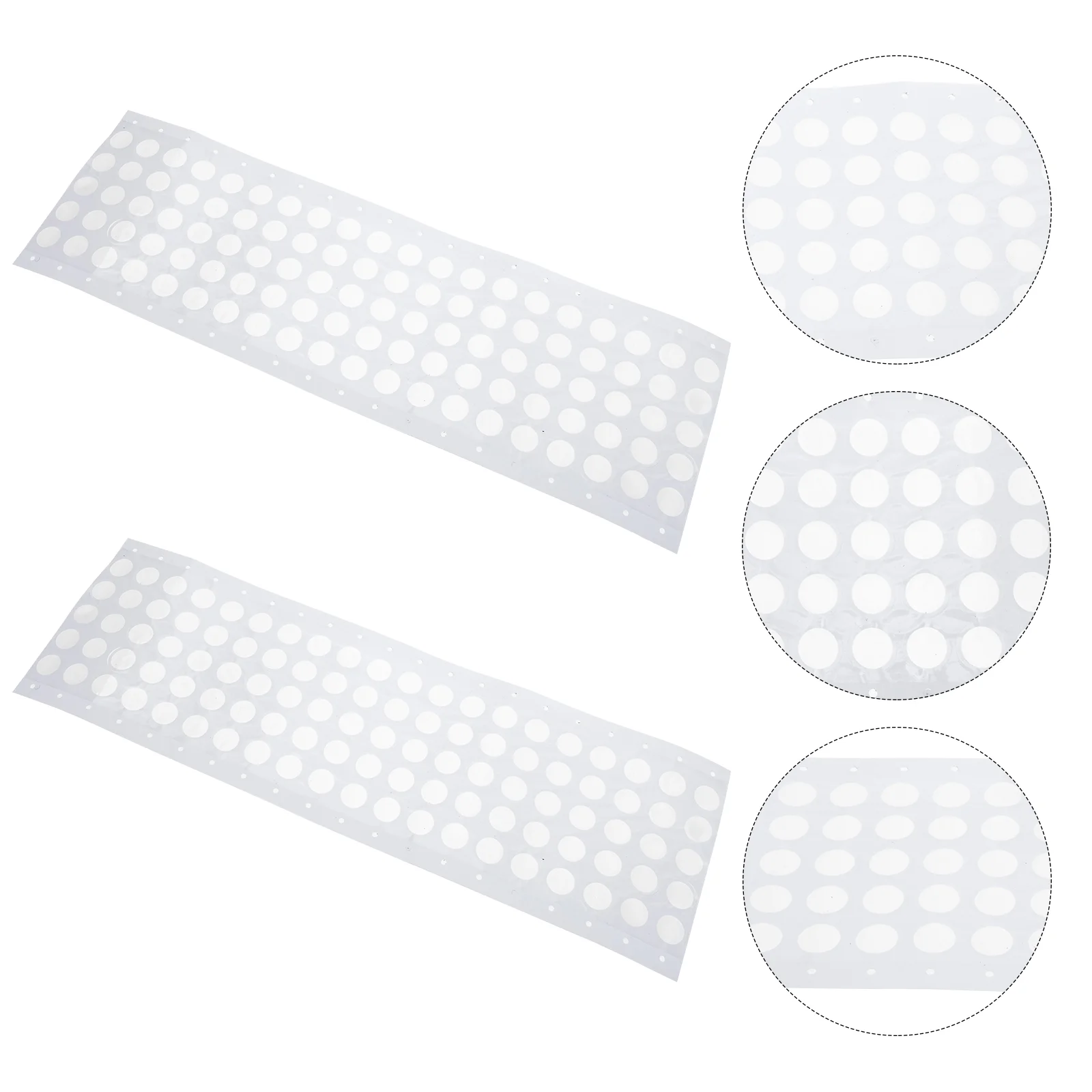 

200 Pcs Hand-brewed Stand Dimo Neon USB Light Kazoo Flute Parts Diaphragm Abs Protective Films