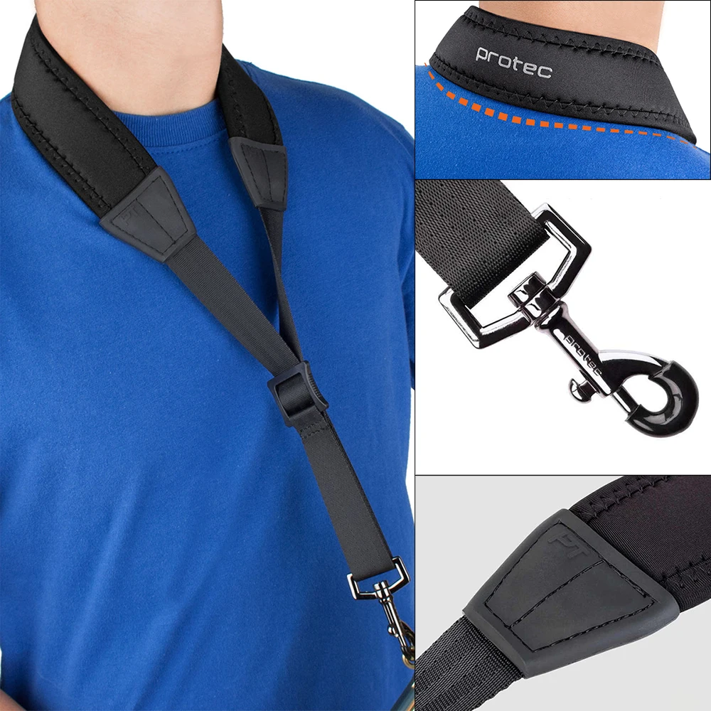 PROTEC saxophone strap comfort 305 311 310 Bb Soprano Tenor Eb Alto SAX.