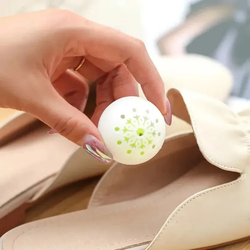 24/1Pcs Deodorant Freshener Balls for Shoes Multifunction Tea Scent Fresheners Home Shoes Closet Toilet Fresh Deodorization Ball