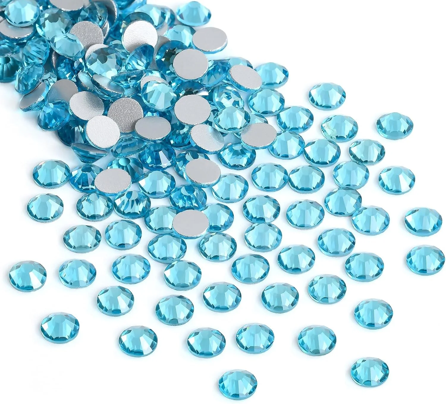 Non Hot Fix Flatback Rhinestones And Decorations Crystal Nail Art Accessories Nail Sticker DMC Glitter Stone Diamond DIY