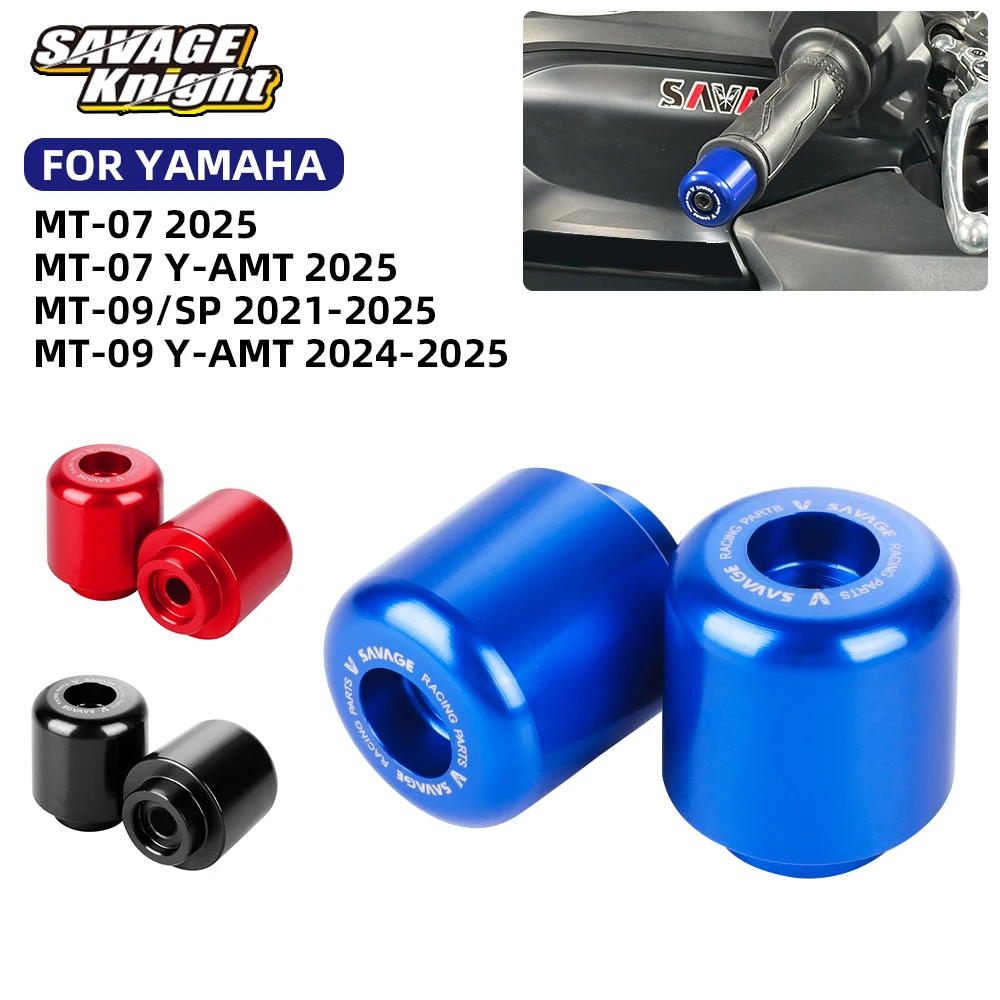 

2025 MT 07 09 Handlebar End Weights Cap For YAMAHA MT07 MT09 MT-07 MT-09 /SP Y-AMT 2021-2024 Handle Bar End Plug Sliders Cover