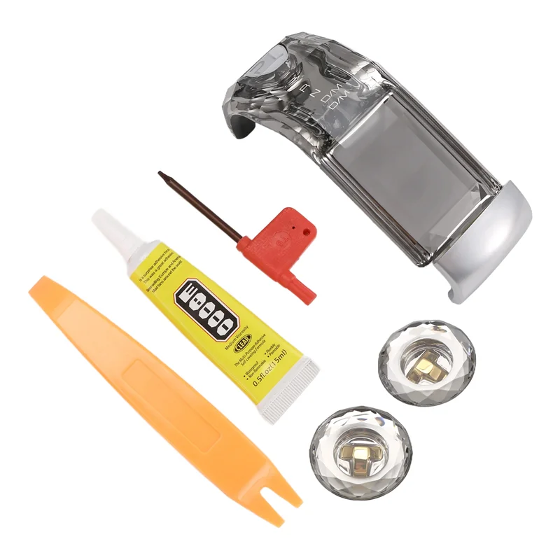 

For Great Wall Tank 300 Car Crystal Gear Shift Knob Interior Moulding Decoration Car Gearbox Shift Knob Handbrake(4Hole)-A67F