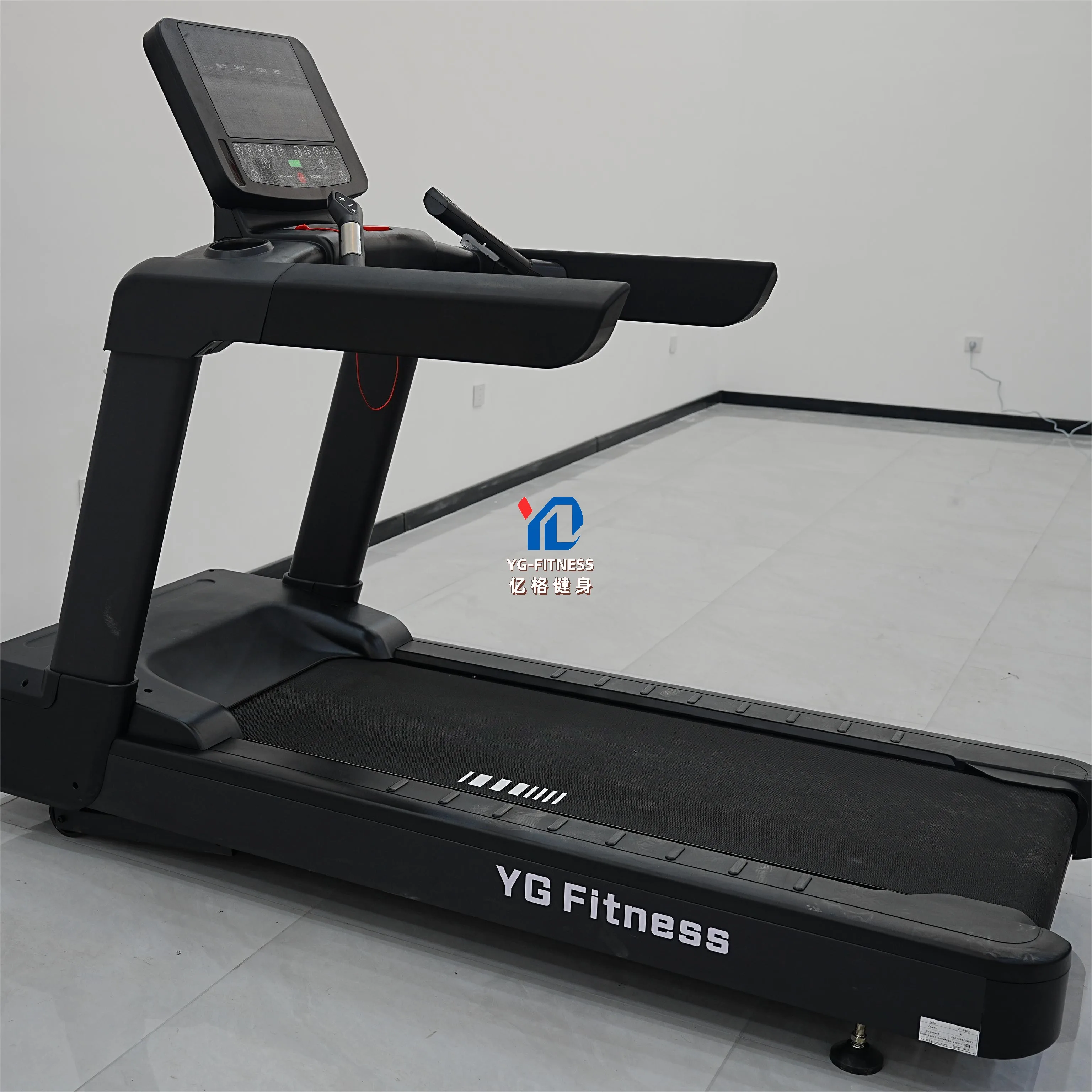 Popular Electric Treadmill Fitness Machine 3-8HP for Body Building Commercial Running Machine Cardio Training Equipment