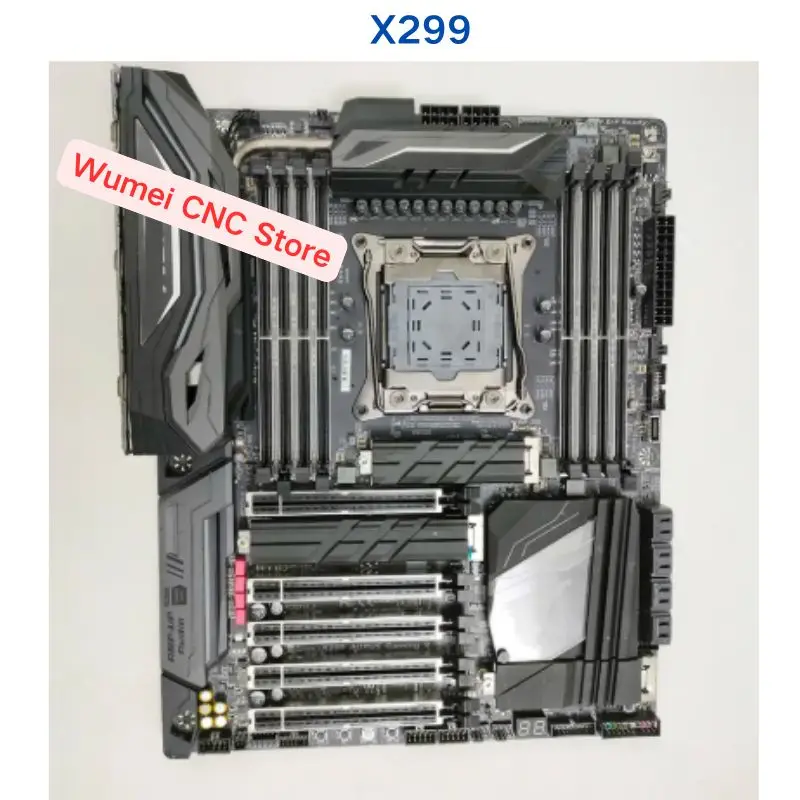 90%new X299 AORUS Gaming 9 LGA2066 DDR4 256GB ATX Support Core X-Series Processors For Giga-byte Motherboard