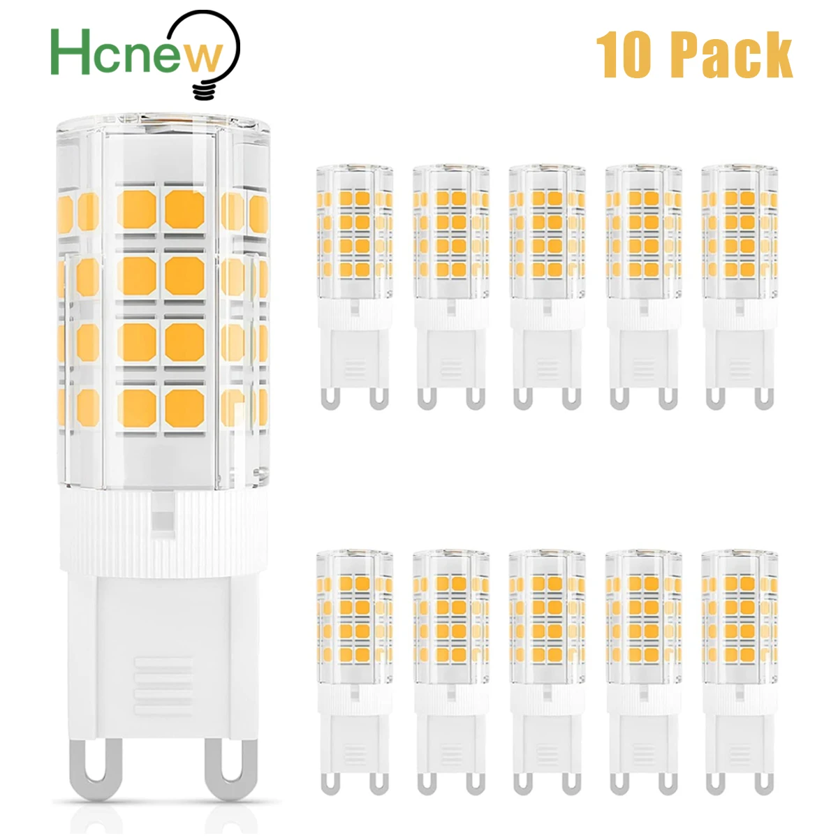 10 pacote g9 led 220v 5w lâmpada 3w smd2835 branco frio 6000k branco quente 2700k pingente luzes da noite substituir lustre halogênio