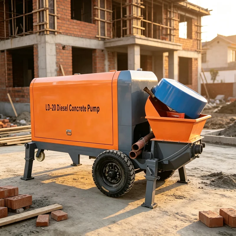 Truck Mounted Concrete Boom Pump 33m Working Radius Hydraulic Drive Assembly for Infrastructure Building Construction