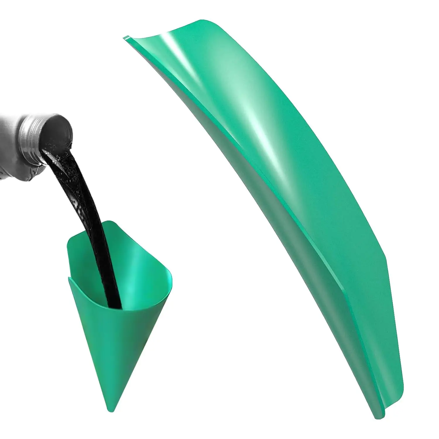 Flexible Drainage Oil Guide Tool Oil Guide Plate Oil Guide Tool Arbitrary Shape Folding Funnel To Restore The Original State