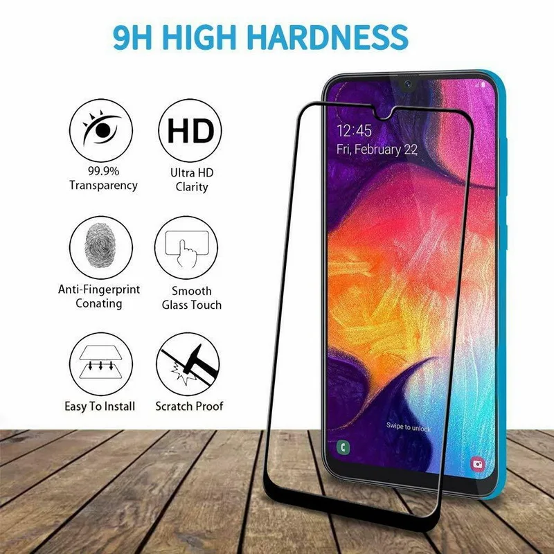 1-5Pcs Tempered Glass Screen Protector For Samsung S23 S22 S21 Plus S20 FE A12 A32 A42 A21S A31 A51 A71 A50 A70 A52 A72 A14 5G