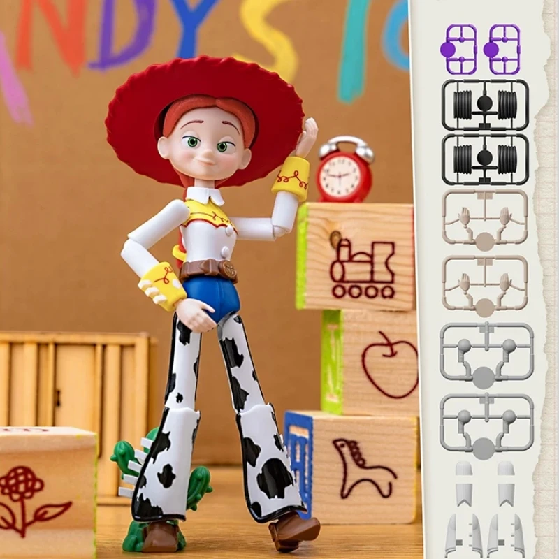 BLOKEES Toy Story Building Blocks Elite Version Blind Box Wave1 Toy Bullseye Jessie Buzz Lightyear Assembly Model Ornament Gift view 4