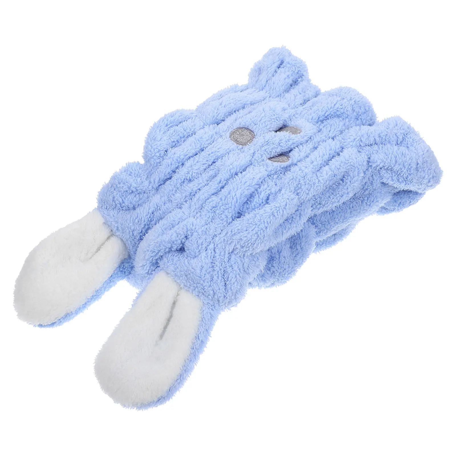 

Kids Hair Towel Ear Design Absorbent Hair Drying Hat Quick Dry Towel Cap for Girls Soft Comfortable
