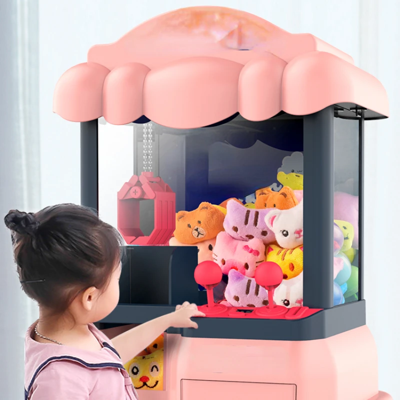 Prize Claw Small Children's Household Mini Clip Doll Girl Coin-Operated Large Gashapon Machine Boy Toy