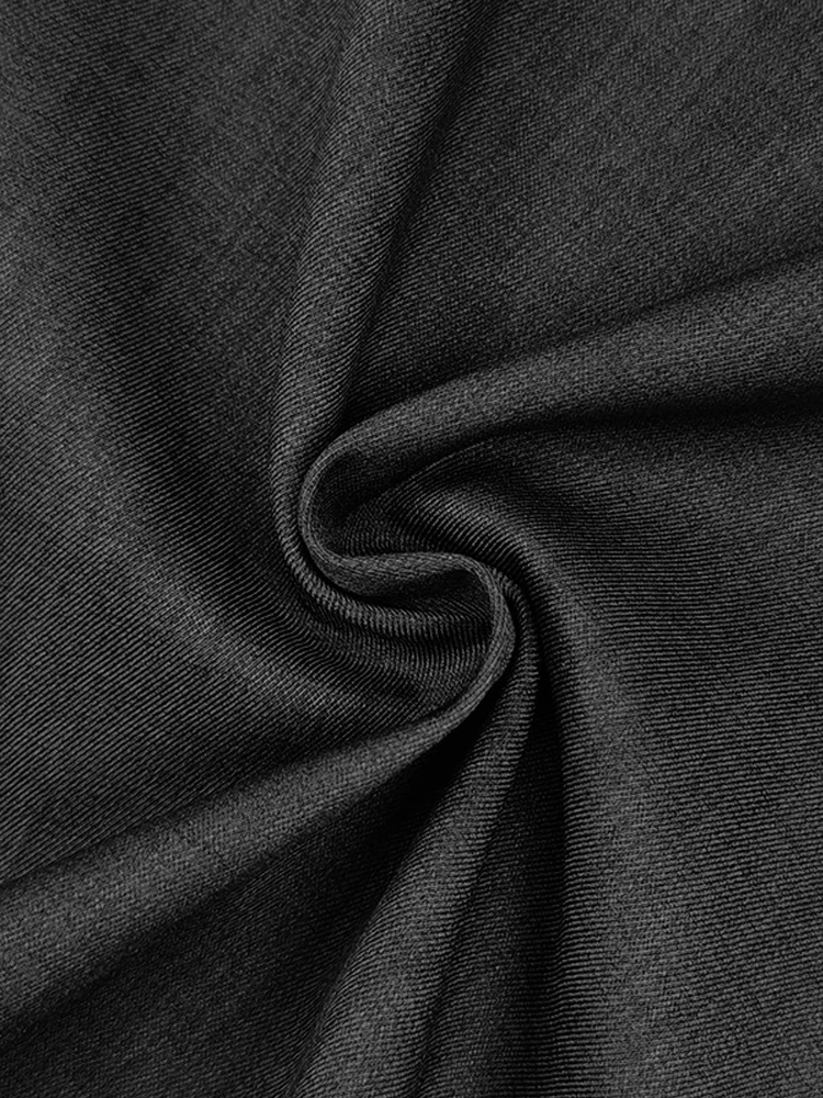 Trendy Women's Solid Color Commuter Pants 2025 Autumn New High Waist Asymmetric Wide Leg Trousers Casual Streetwear Pants