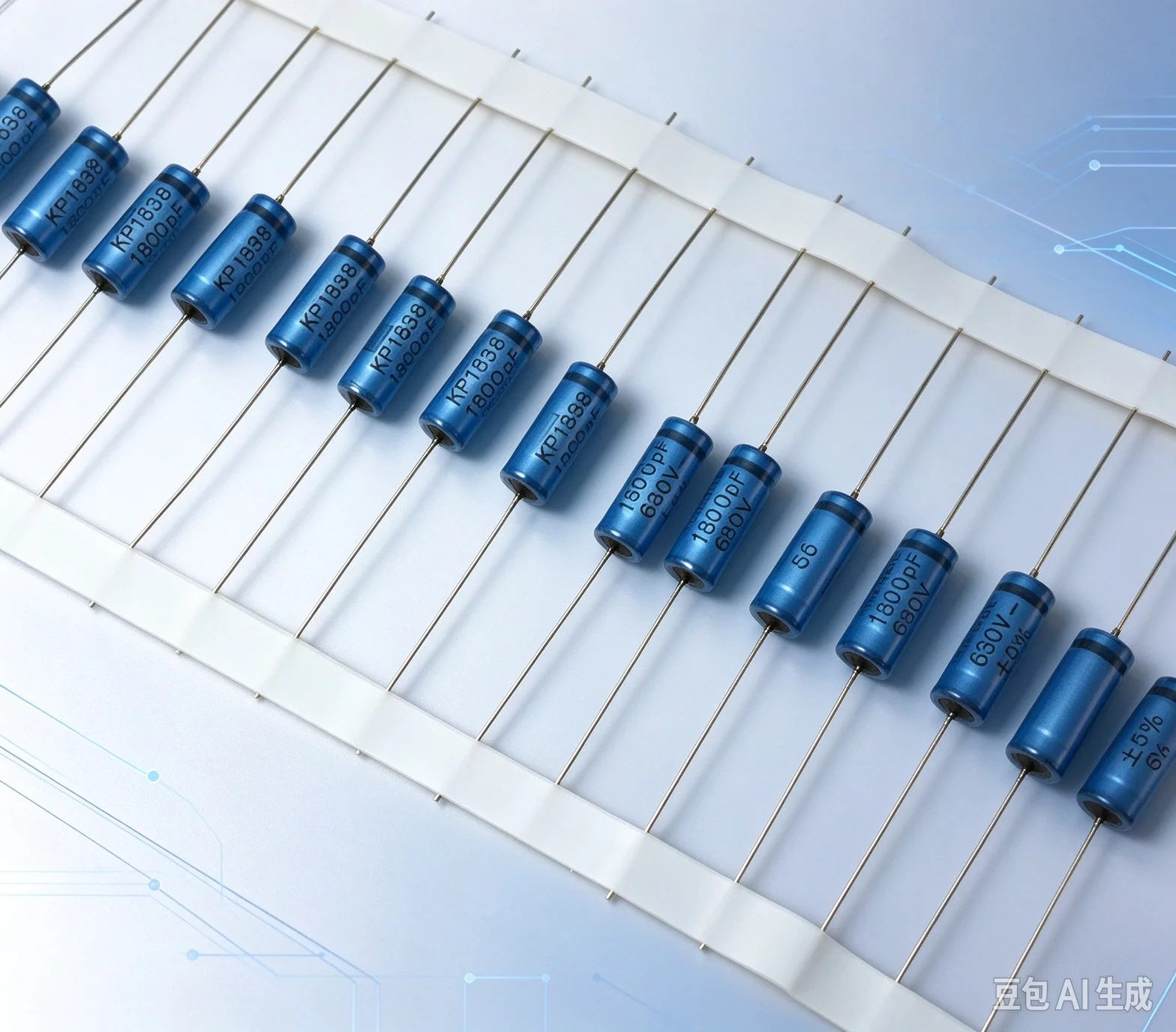 Vintage for ERO KP1838 MKP 1800PF 630V Metal Foil Audio Coupling Capacitor  30pcs