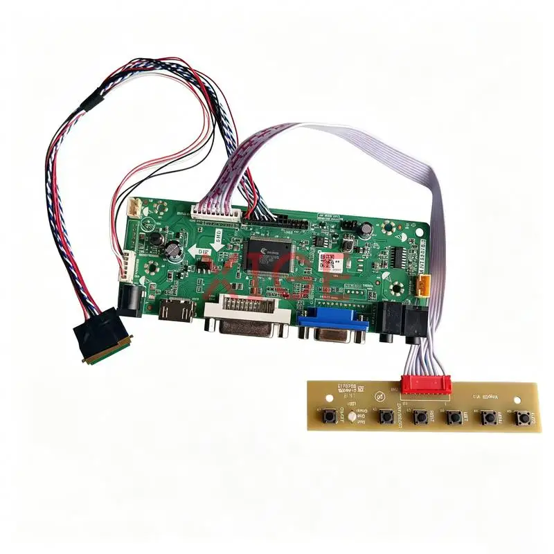 For NT116WHM N116B6 N116BGE M116NWR1 Drive Controller Board Kit 40 Pin LVDS 1366x768 Laptop Display Screen HDMI+DVI+VGA 1366*768
