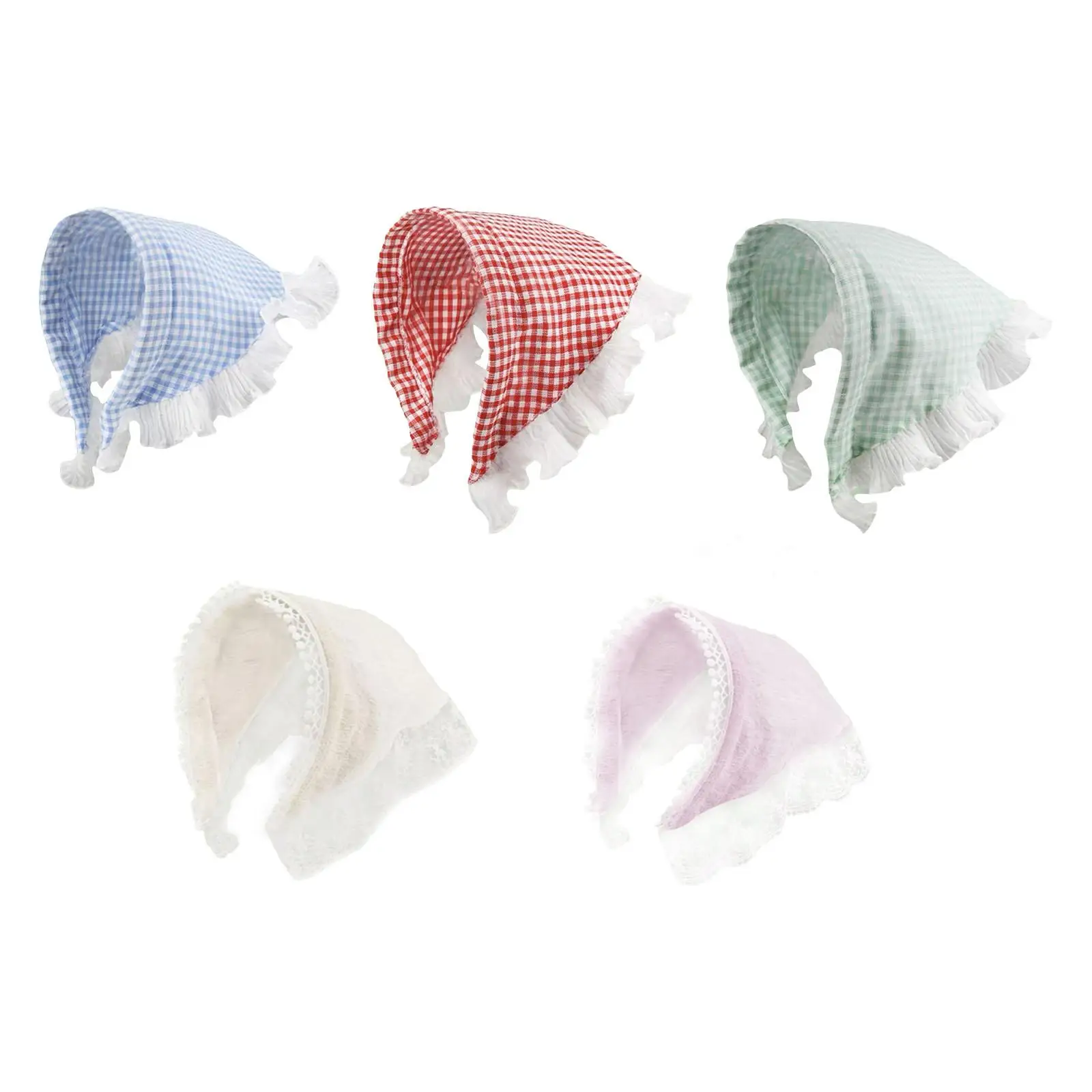 Triangle Scarf Headband Soft Comfortable Hairband for Costume Decoration Girl