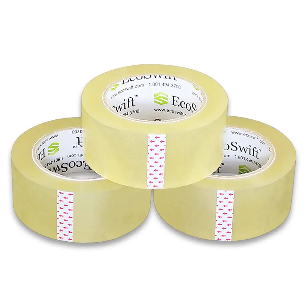 

Shipping, Sealing & Packaging Tape, 2 in x 110 Yards, 2.0 mil, 6 Rolls