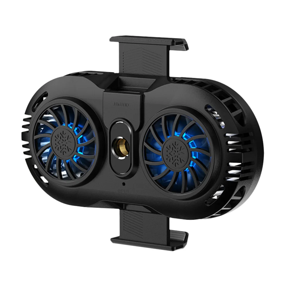 

Mobile Cooler 4 6 5 Inch Phones Mini Cooling Chip Semiconductor Travel Phone Radiator High Speed Fan Strong Air Supply