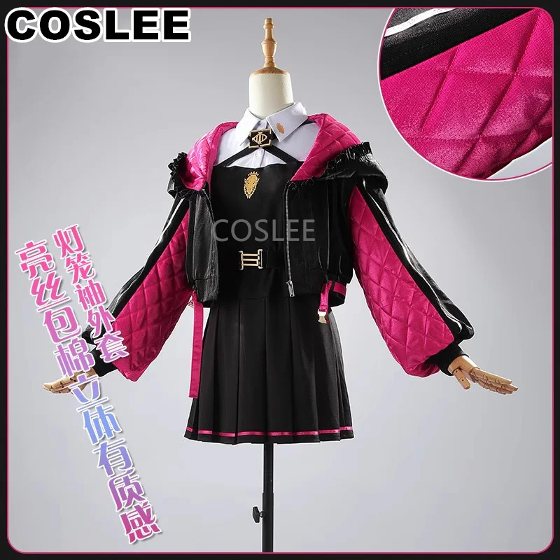 COSLEE Fate/Grand Order Medusa Cosplay Costume FGO Fashion Dress Uniform Halloween Carnival Party Outfit Women New