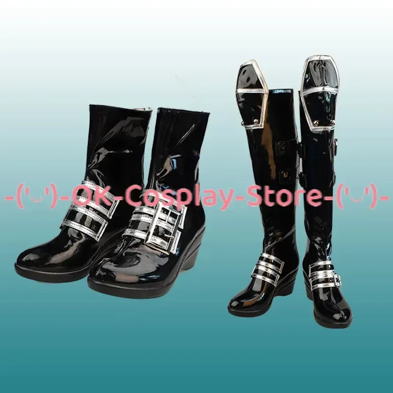 [Customized Size] Promare Mad Burnish Lio Fotia Cosplay Shoes Anime Roleplay Costume Halloween Carnival Party Boots PU Leather