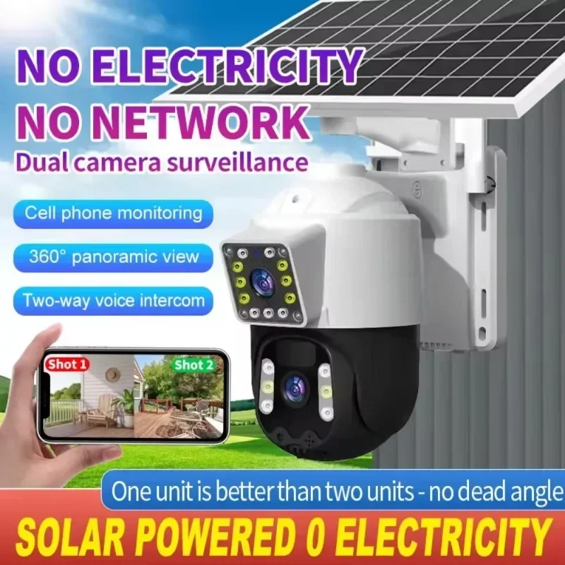 

Hot salesV360PRO solar camera outdoor SIM card closed circuit TV PTZ 1080P Wireless Security Battery Power