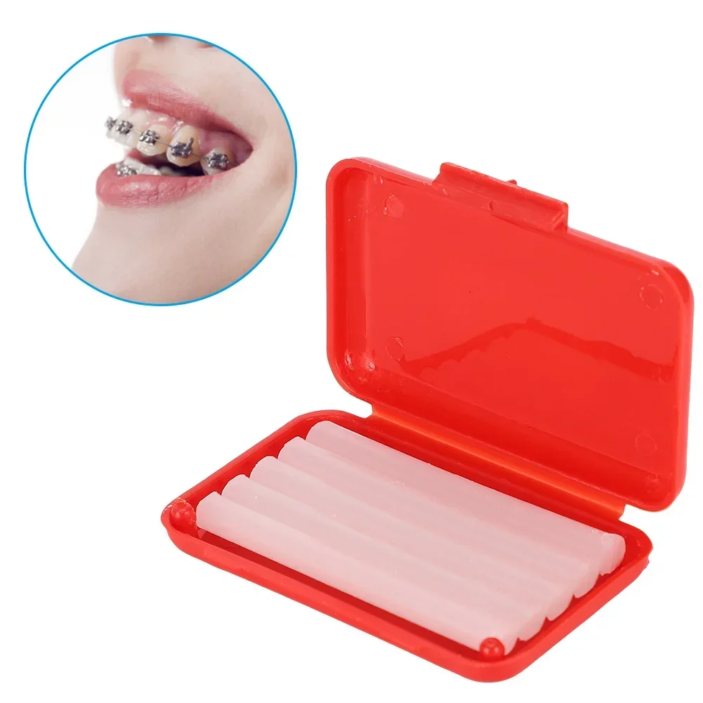 10Box Dental Tool Orthodontic Wax Relieves Lip/Gums Irritation Fruit Fragrance Protective Wax Whitening Material Brace Anti Wear