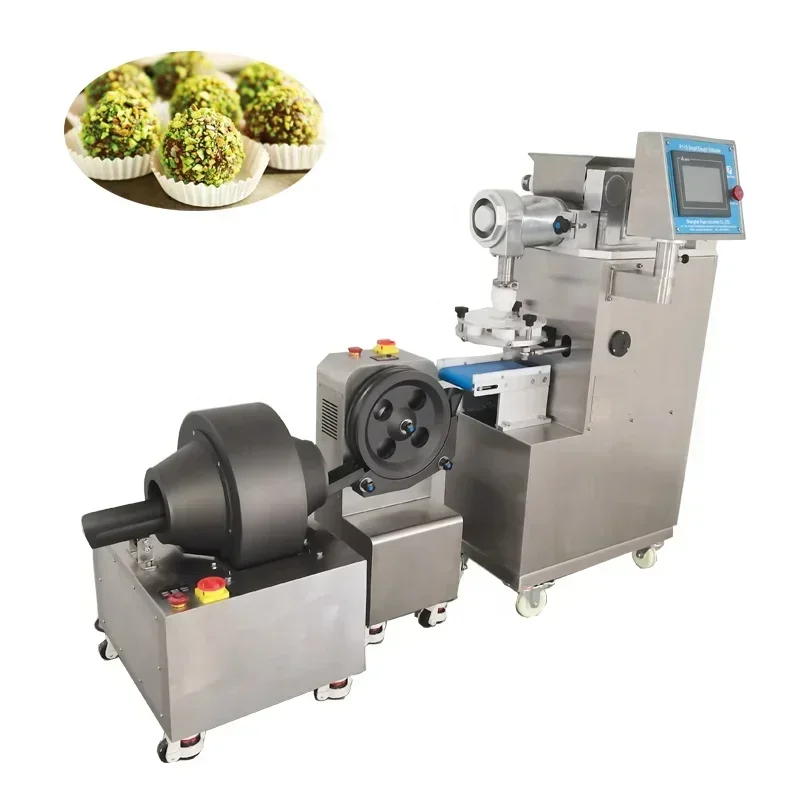 Machine chinoise PAPA Date et boules de cacao Bliss, fabricant de recettes, petite pâte, extrudeuse alimentaire, fabricant de boules de fromage au Liban et à la dinde
