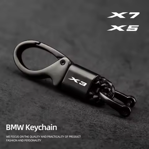 Zinc Alloy Key Ring Car Emblem Keychain For BMW X1 X2 X3 X5 X4 X6 X7 G30 G20 G32 G11 G12 F40 F30 F20 F10 F34 F07 F44 F45 G15 G16