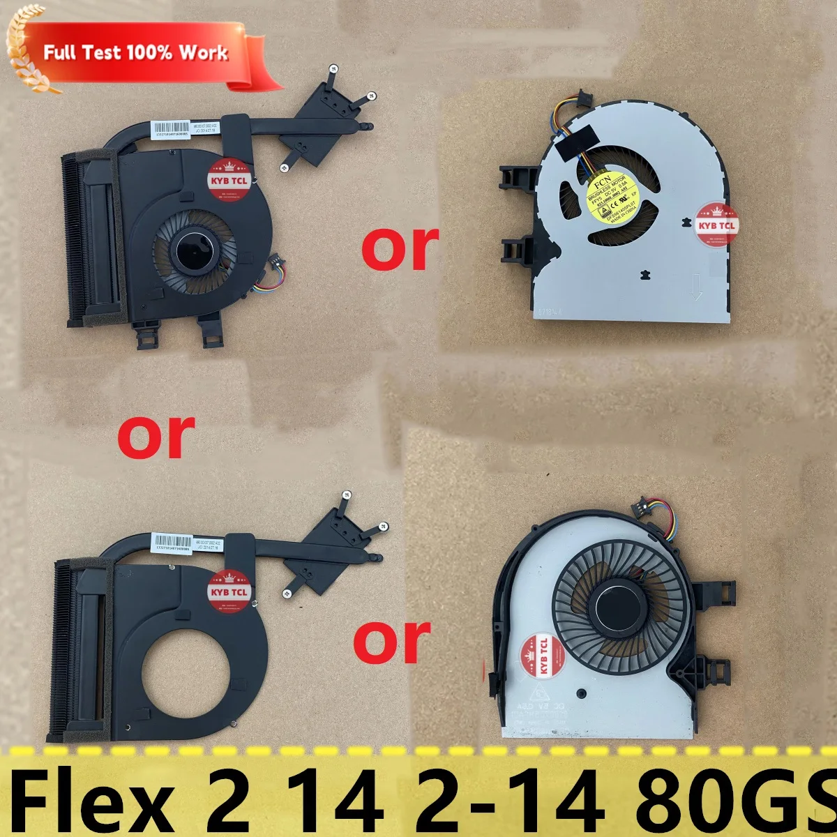 For Lenovo Flex2-14 FLEX2-14D Flex 2-14 Flex 2 14 Flex 2 14D Flex 2-14D Laptop Cpu Cooling Fan Or Heatsink 460.00X07.0002