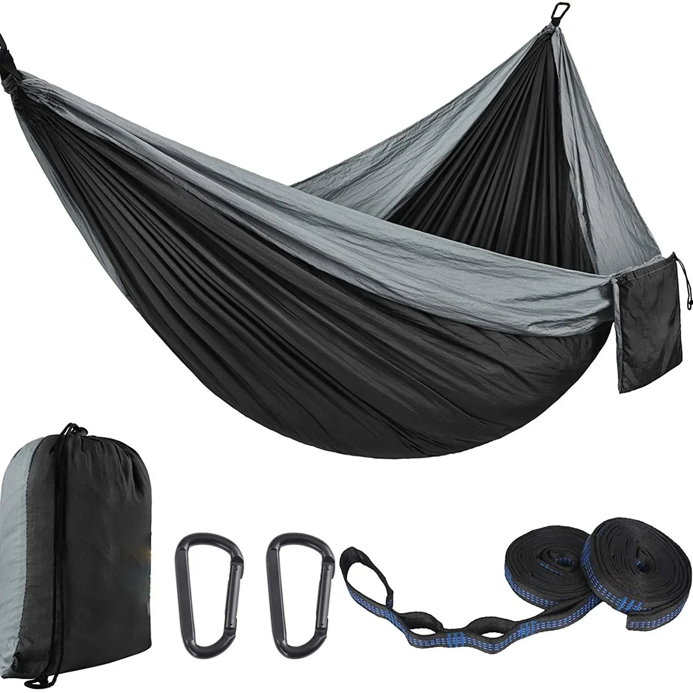 Fabric Hammock Outdoor Camping Swing 300 * 200 Double Lengthened And Widened Ultra-light Supplies