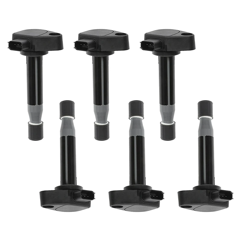 

6 Pcs Car Accessories Ignition Coil 30520-P8E-A01 30520RCAA02 For 99-09 Honda Acura V6 3.0 3.2 3.5L UF242