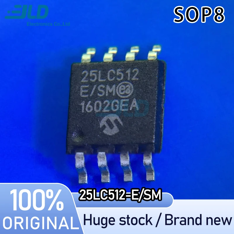 (3-10piece) 100% New 25LC512-E/SM SOP8 Chipset Professional one-stop ordering  Adequate stock Chip Electronics