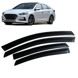 Window Visor for Hyundai SONATA LF 2015 2016 2017 2018 2019 Weathershied Door Visor Wind Sun Rain Guards Side Window Wind
