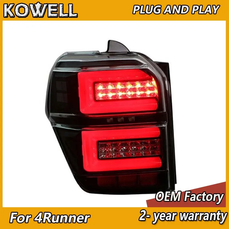 

Car Styling for Toyota 4runner Tail Lamp 2010-2020 4 Runner Taillight Rear DRL Fog Brake Turn Signal Reversing