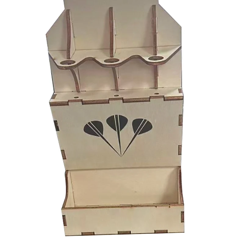 ไม้ติดผนังผู้ถือโผขาตั้งประหยัดพื้นที่พร้อมกล่องเก็บขาตั้งจอแสดงผลสําหรับผู้ที่ชื่นชอบโผ Home Office เกมห้อง