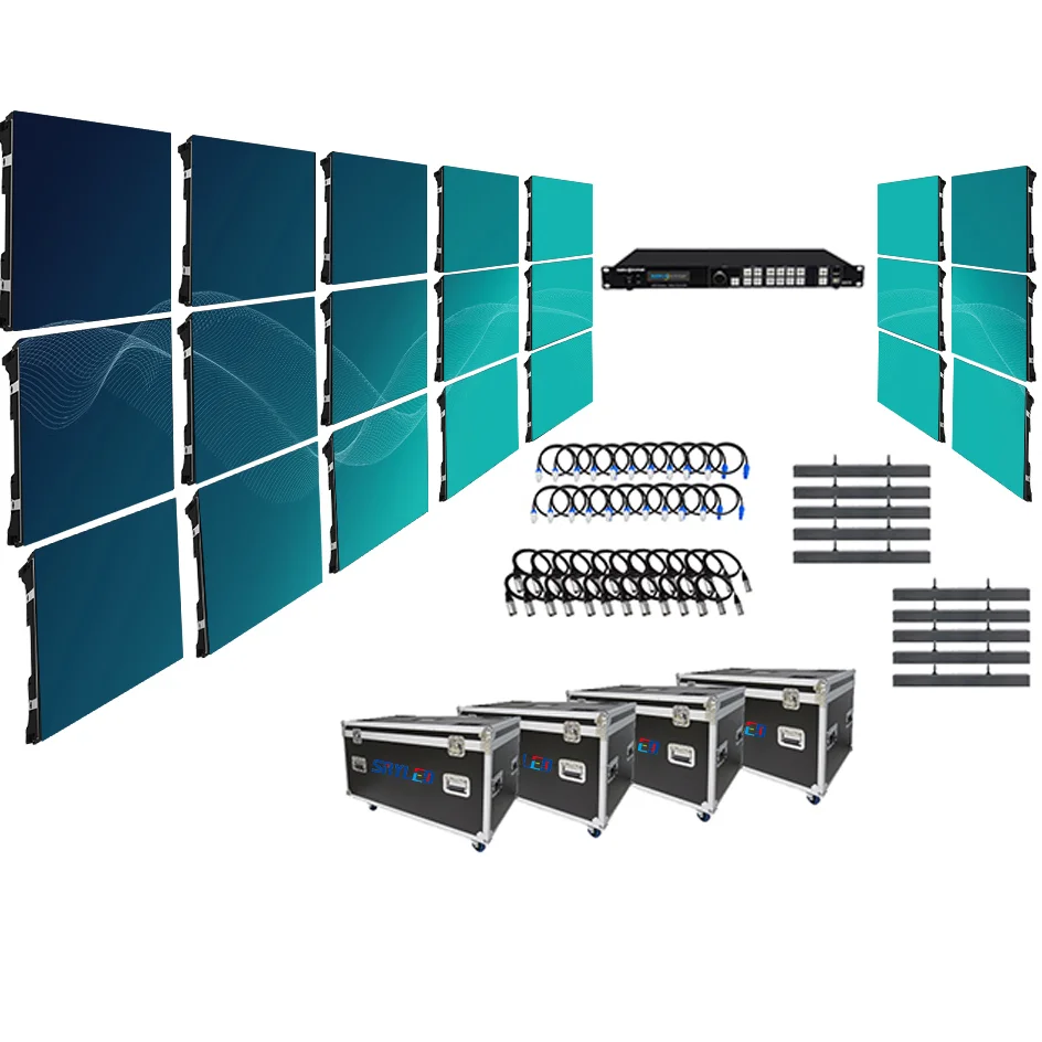 

HD Church LED Display P2.6 P2.9 P3.9 P4.81 Indoor Stage Background LED Video Wall P3.91 Events LED Screen Panel