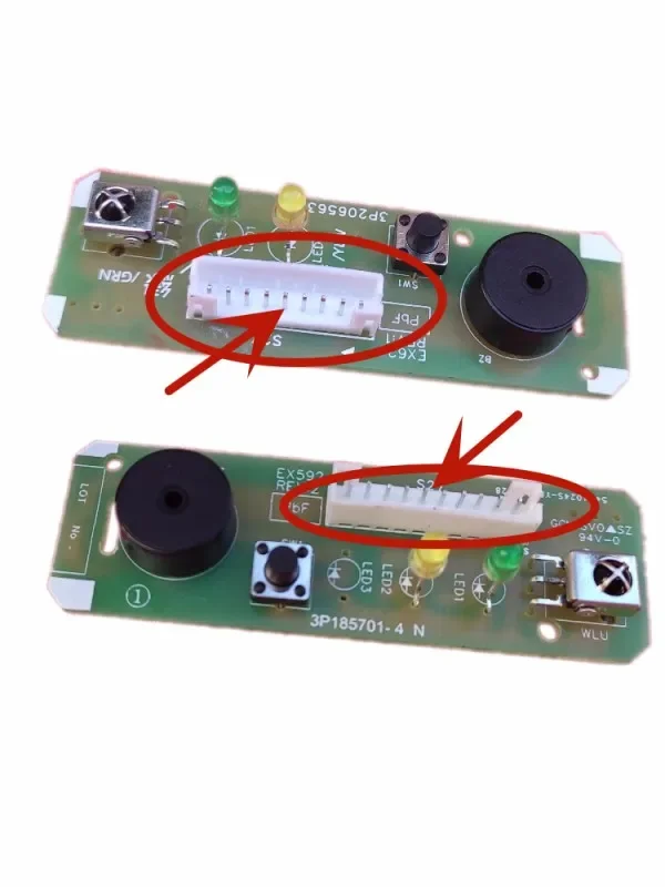 

New for Da Jin Air Conditioning Remote Control Receiver Board Infrared Temperature Button 3P206563-1 3P185701-4