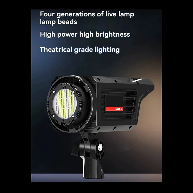

Live Streaming Light 100W Photography LED Video Light Remote Control Daylight-Balanced Sun Lamp for