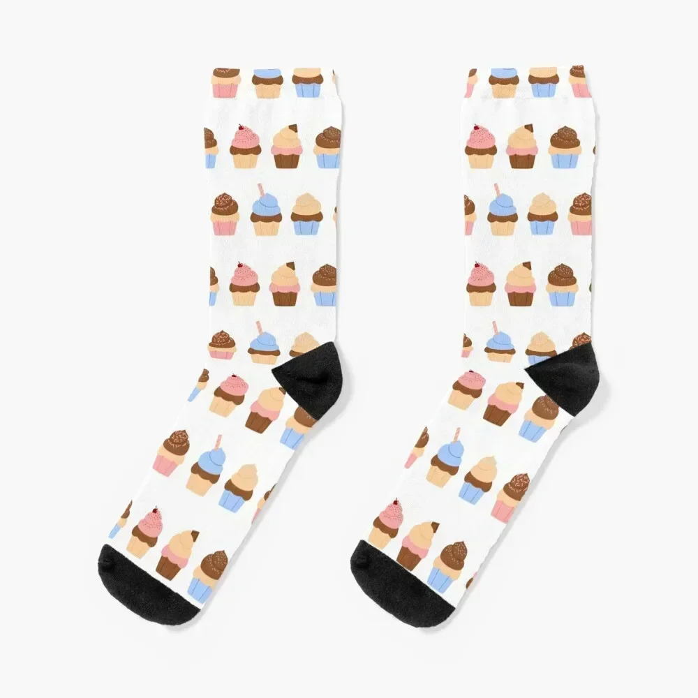 Cupcakes Socks compression Christmas happy Stockings Socks Men's Women's