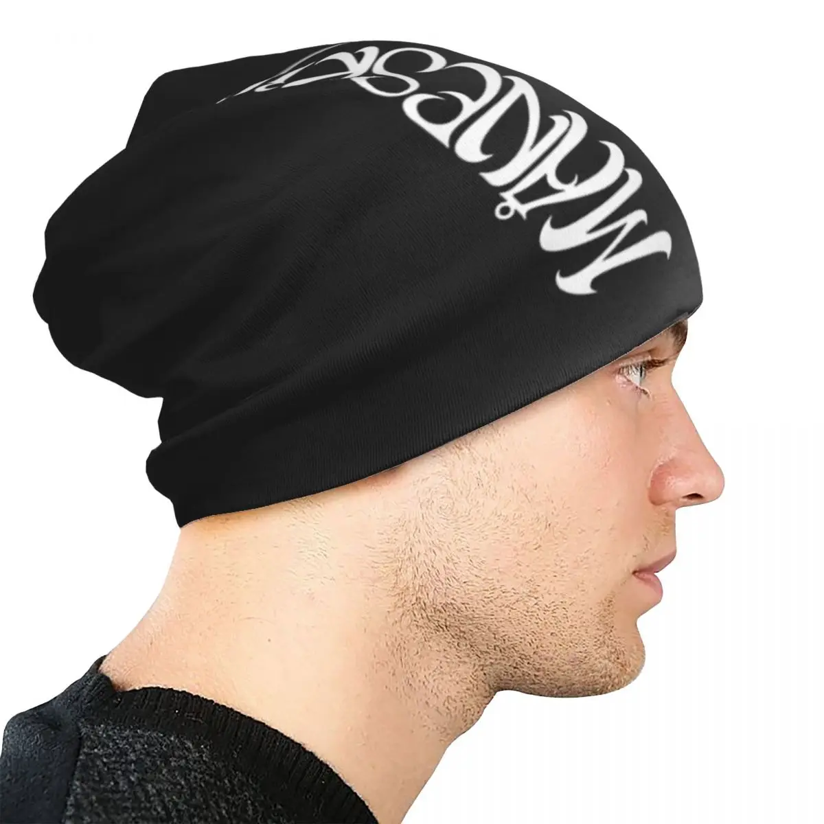 داميانو ديفيد مانيسكين Skullies قبعة حريمي دافئة الخريف الشتاء في الهواء الطلق قبعة محبوك بونيه قبعات للرجال النساء الكبار