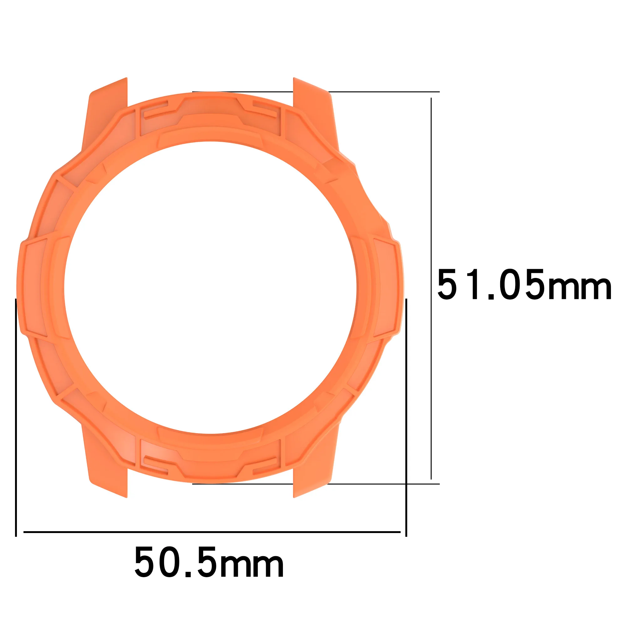 Capa protetora de silicone para coros pace pro flexível macio tpu capa protetora para coros pace pro acessórios de relógio