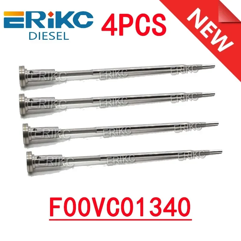 

4PC F00VC01340 Common Rail Injector Valve Set F 00V C01 340 Diesel Valve Assy FooVC01340 for 0445110262 0445110227