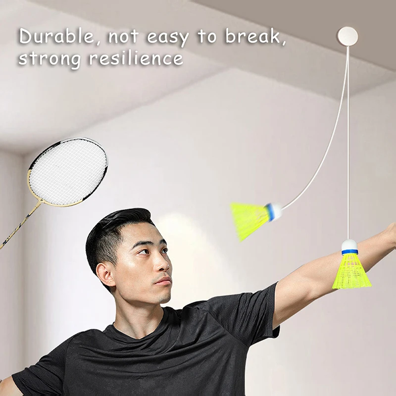 Badminton Trainers Stretch Professional Badminton Machine Robot Racket Training Sport Self-study Practice Training Accessories