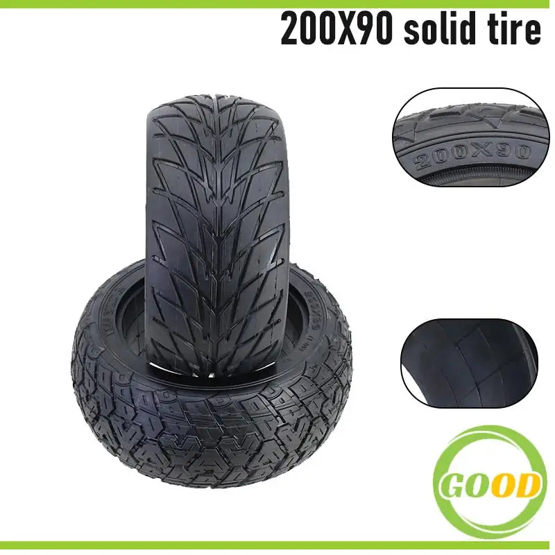 

Взрывозащищенные прочные цельнолитые шины 200x90: Идеальная замена для электросамокатов, балансировочных велосипедов и для тех, кто нуждается в ненадувных шинах