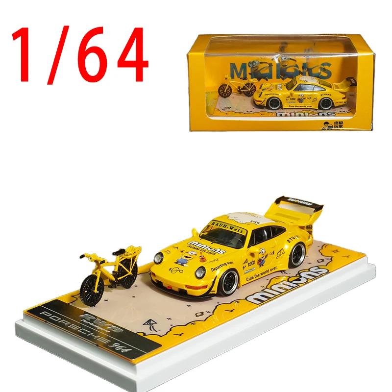 

Diecast 1/64 Scale Porsche Car Model Porsche 964 RWB Play Vehicles Toys for Boys Original Box Gift
