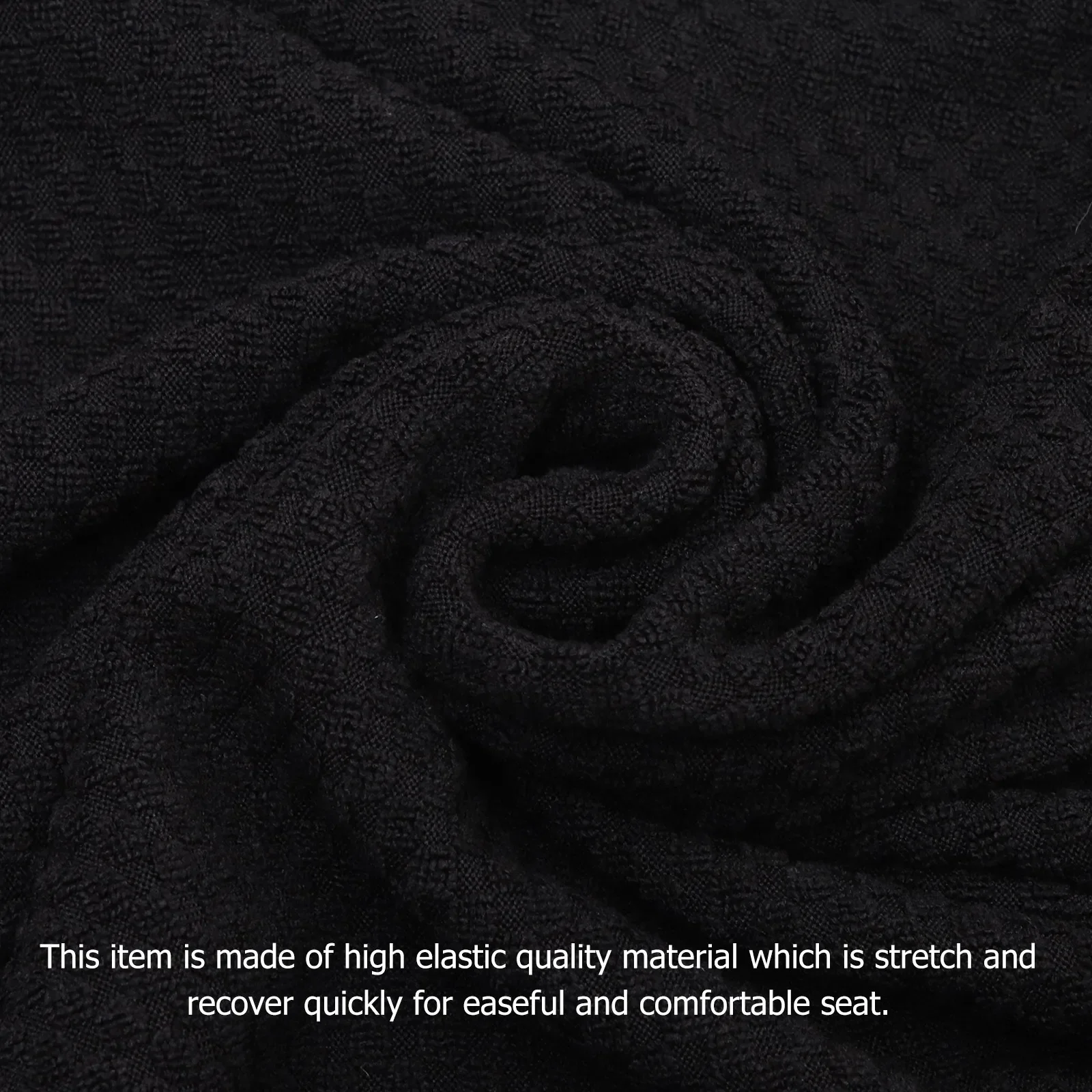 Office Chair Slipcover Elastic Stretch Fabric Cover for Rotating Chairs Machine Washable Soft Comfortable Fade Resistant