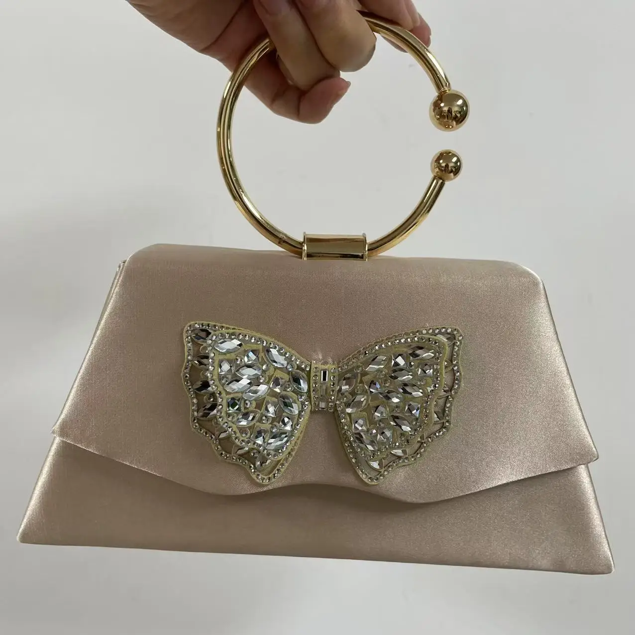 

Elegant Dinner Bag for Women Flip-top Wedding Handbag Fashionable Evening Bag Chain Wholesales Luxury Party Bags Women Clutch